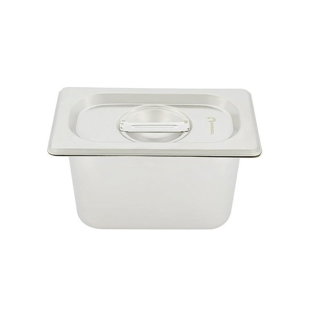 Inserto Acero Inoxidable con tapa 1/9 6.5 cm Shorbull. Sin fugas Shorbull Inserto de acero inoxidable