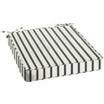 thumbnail image 3 of Sunbrella  Indoor/Outdoor Chair Cushion, Corded - 20 in w  x 20 in h blue white stripe 20 in w  x 20 in h, 3 of 5