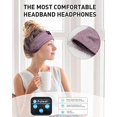 thumbnail image 4 of Perytong - Auriculares para dormir con diadema, diadema deportiva Bluetooth, auriculares inalámbricos para dormir, auriculares para dormir de lado, entrenamiento, correr, insomnio, viajes, yoga, 4 of 4