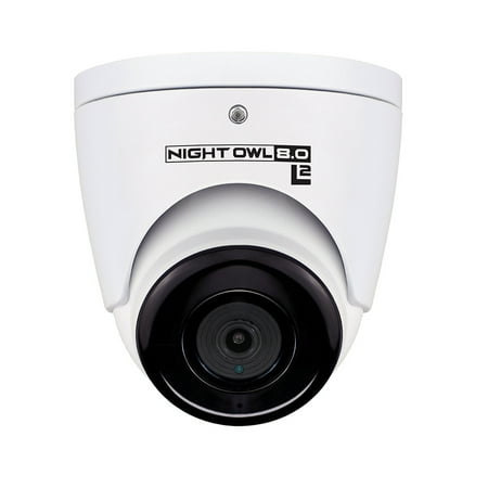 Night Owl Add-on Wired 4K UHD IP Dome Camera w/