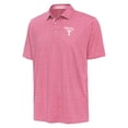 thumbnail image 2 of Men's Antigua Pink Texas Rangers Cactus Spring Training Blooming Polo, 2 of 3