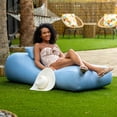 thumbnail image 5 of Jaxx Bean Bags Jaxx Arlo Outdoor Bean Bag Lounge with Pillow Aruba, 5 of 5