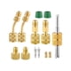 thumbnail image 1 of Adaptadores minisplit R410A, conector de puerto de vacío de carga R410A con conector hembra de 5/16 pulgadas a conector macho de 1/4 pulgadas, como se muestra, como se muestra, 1 of 5