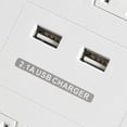 thumbnail image 3 of Monoprice 12 Outlet Power Surge Protector w/ 2 Built-In USB Charger Ports - 3420 Joules, 3 of 6