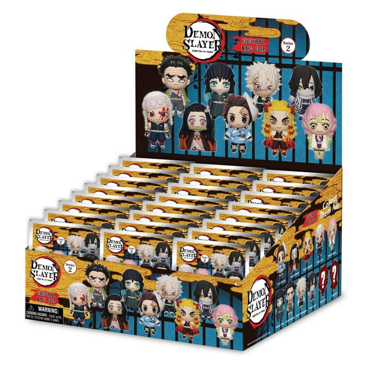 Monogram Demon Slayer Series 2 - 3D Foam Bag Clip Keychain, Anime