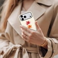 thumbnail image 7 of Case for iPhone 17 Pro Max, Orchids Lily Floral Minimalist Phone Case Military-Grade Drop Protection Cover for Women Girl - Frosted, 7 of 7