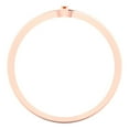 thumbnail image 4 of Statement Engagement Ring for Women - 0.09ct Simulated Red Diamond in 14K Rose Gold Promise Ring, 4 of 6