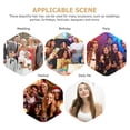 thumbnail image 6 of COMPUKAS 2-Pack Decorative Round Elastic Ponytail Holders Hair Ties for Women, Stylish Hair Accessories, 6 of 8