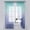 B, variant on Orangide Gradient Sheer Curtains, Semi-Transparent Window Drapes, Large Size Rod Pocket Panels for Living Room, Festive Home Decor, 52x96 Inch