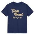 thumbnail image 4 of WEIWEN Bride Shirt for Women Team Bride Tshirts Matching Bridal Party Wedding Short Sleeve Tees Dark Blue, XXL, 4 of 4