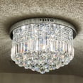 thumbnail image 6 of 9-Light Modern Metal Chrome Chandelier, Corded Electric, 6 of 6