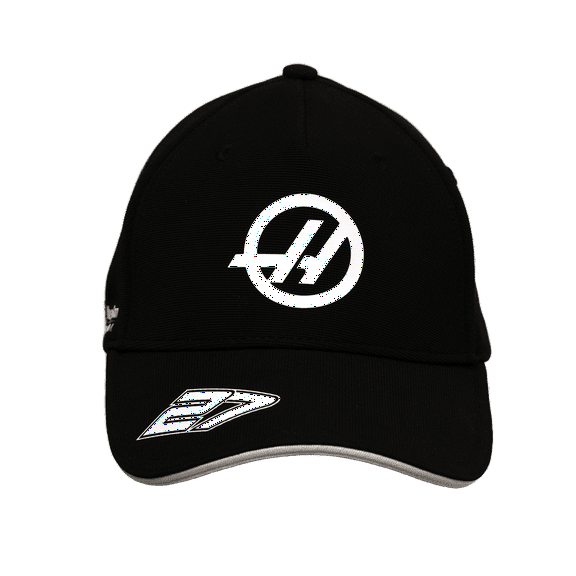 Haas Racing F1 Nico Hulkenberg Team Baseball Hat - Black