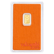 VALCAMBI MINT 1 Gram Valcambi Gold Bar New w/ Assay