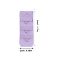 thumbnail image 3 of 10PC Women's Bra Extenders Brassiere Extension Hooks Narrow 3 Rows 1 Button Bra Underwear Extension Buckle (Random Color), 3 of 9