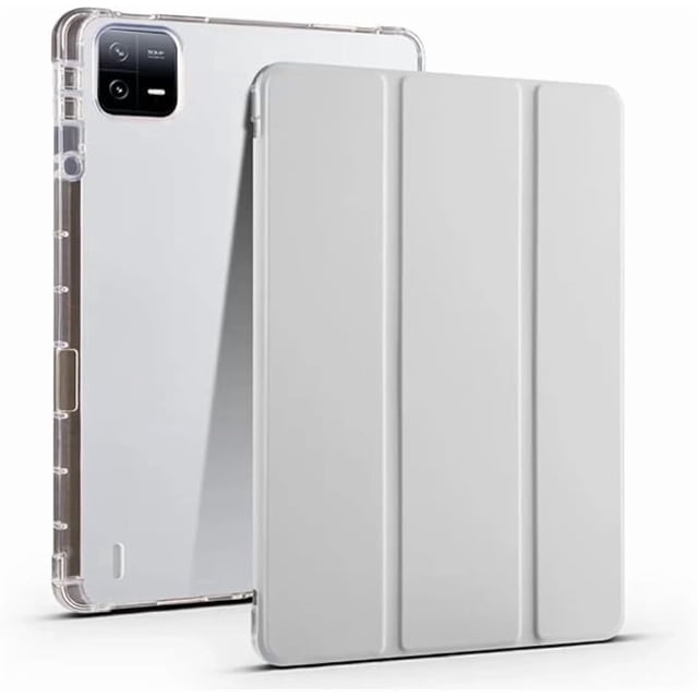 Funda Rígida de Cuero PU Gris para Lenovo Legion Y700 2025 (8.8", TB-321FC)