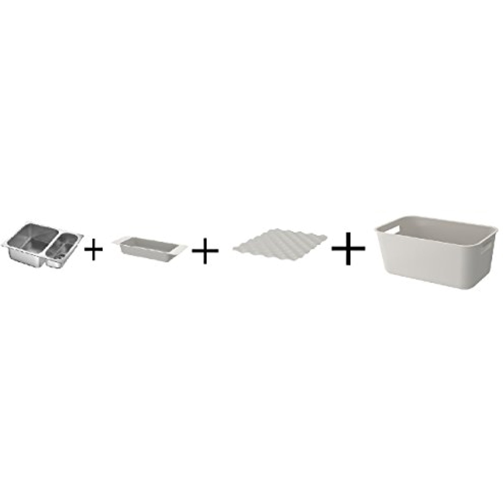 GRUNDVATTNET Rinsing tub, gray - IKEA