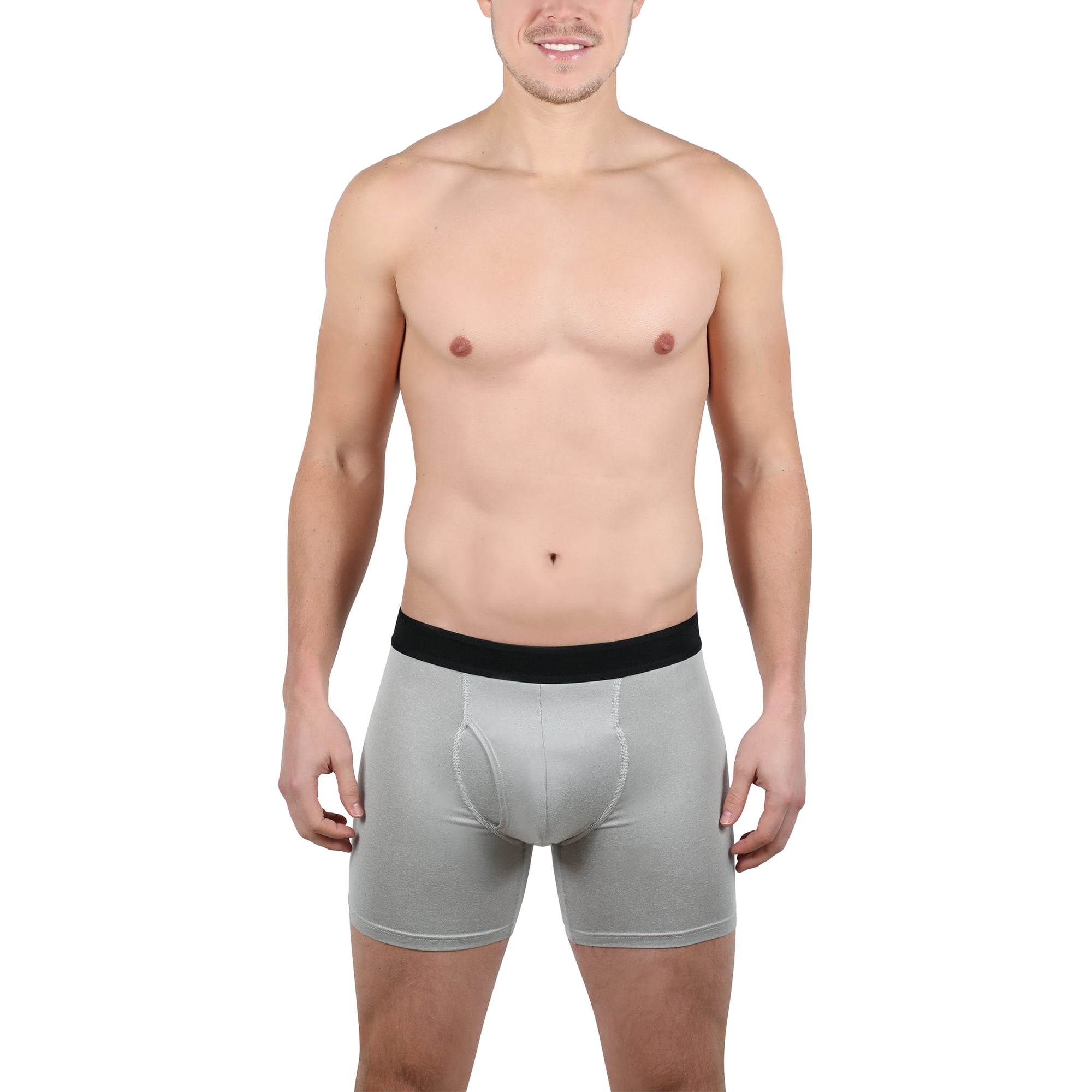 Athletic Works Men's Sustainable Boxer Brief, 3 Pack