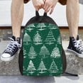 thumbnail image 6 of Rocae Christmas Trees print Computer bag with separate compartment, suitable for 15 inch laptop backpack, gift for men and women, 6 of 8