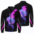 thumbnail image 2 of Chaqueta con estampado de personajes de dibujos animados en 3D para hombre, nueva chaqueta de vuelo para hombre, para deportes al aire libre, ciclismo, moda superior, informal, cortavientos para hombr, 2 of 4