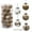 Rose Gold, variant on Taotanxi Shatterproof Clear Plastic Christmas Ball Ornaments Decorative Xmas Balls Baubles Set with Stuffed Delicate Decorations (60mm/2.56 inch 30-Pack, Red)