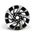 thumbnail image 2 of 16" 16X7 New Single Alloy Wheel for Honda Civic 2016-2021 Machined BLACK OEM Design Replacement Rim, 2 of 4