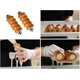 thumbnail image 3 of 20 Uds. Tubos de conos de cuerno de crema antiadherentes, juego de moldes para hornear pasteles y croissants con tornillo de acero inoxidable, molde para rollos con forma de Cannoli, 3 of 5