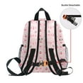 thumbnail image 6 of ALAZA Dogs Bows Pink School Backpack Small Bookbag Mini Bags, 6 of 6