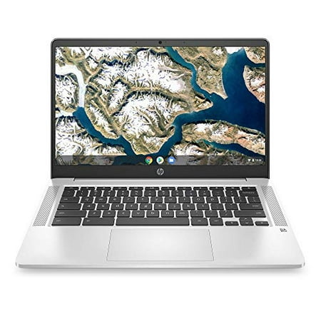 2020 Flagship HP 14 Chromebook Laptop Computer 14" HD SVA Anti-Glare Display Intel Celeron Processor 4GB DDR4 64GB eMMC Backlit WiFi Webcam Chrome OS (Renewed)