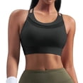 thumbnail image 3 of OVAFBAU Sports Bras for Women High Support Sports Bra For Women Yoga Tank Top With Built In Pads Breathable Workout Wear Underwears, 3 of 7