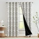 thumbnail image 1 of Cortinas Opacas Jinchan Medallón Damasco 230 cm Gris 2 Paneles, 1 of 9