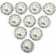 thumbnail image 2 of Botones de perlas de imitación de diamantes de imitación 16mm redondo Retro Metal DIY coser adornos artesanales para bolsa de ropa zapatos 10 Piezas Sweethay HA000075-00B, 2 of 6