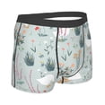 thumbnail image 3 of Naloa Goose and Doodle Flowers Print Mens Underwear - Boxers for Men, Classic Briefs for Men, 3 of 9