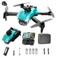 thumbnail image 1 of Foldable Drone With Camera HD 1080P Camera FPV Drone For Beginners Gesture Control, Obstacle Avoidance，Headless Mode , WiFi RC Quadcopter,Cool LightTeissuly Clearance (Green, Free Size) Teissuly WER202308291244, 1 of 5