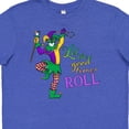 thumbnail image 4 of Inktastic Let the Good Times Roll Mardi Gras Jester Youth T-Shirt, 4 of 5