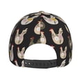 thumbnail image 6 of Balery Baseball Cap Adjustable Size for Running Workouts and Outdoor Activities All Seasons Dad Hat(Flowe Rooster), 6 of 9
