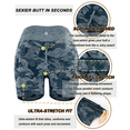 thumbnail image 6 of Yoga Biker Shorts for Women High Waist Camo Seamless Gym Sport Athletic Leggings, 6 of 7
