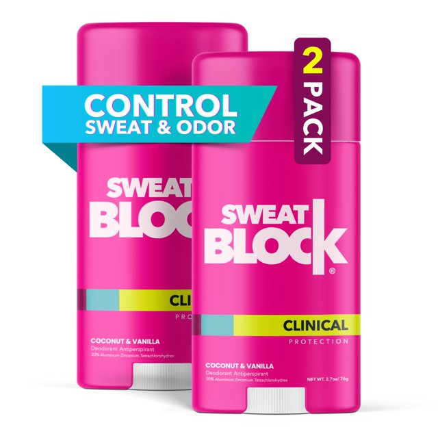 Desodorante antitranspirante SweatBlock Clinical Strength para mujeres