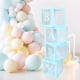 thumbnail image 3 of Cajas De Globos Transparentes Con Letras Y Globos Para Baby Shower, Decoraciones Para Fiesta De Cumpleaños, 3 of 7