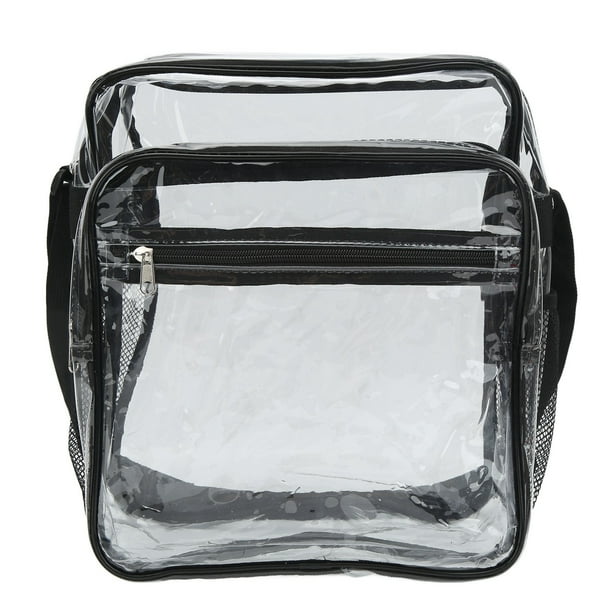 Clear Messenger Bag, Visible Portable PVC Clear Stadium Bag High