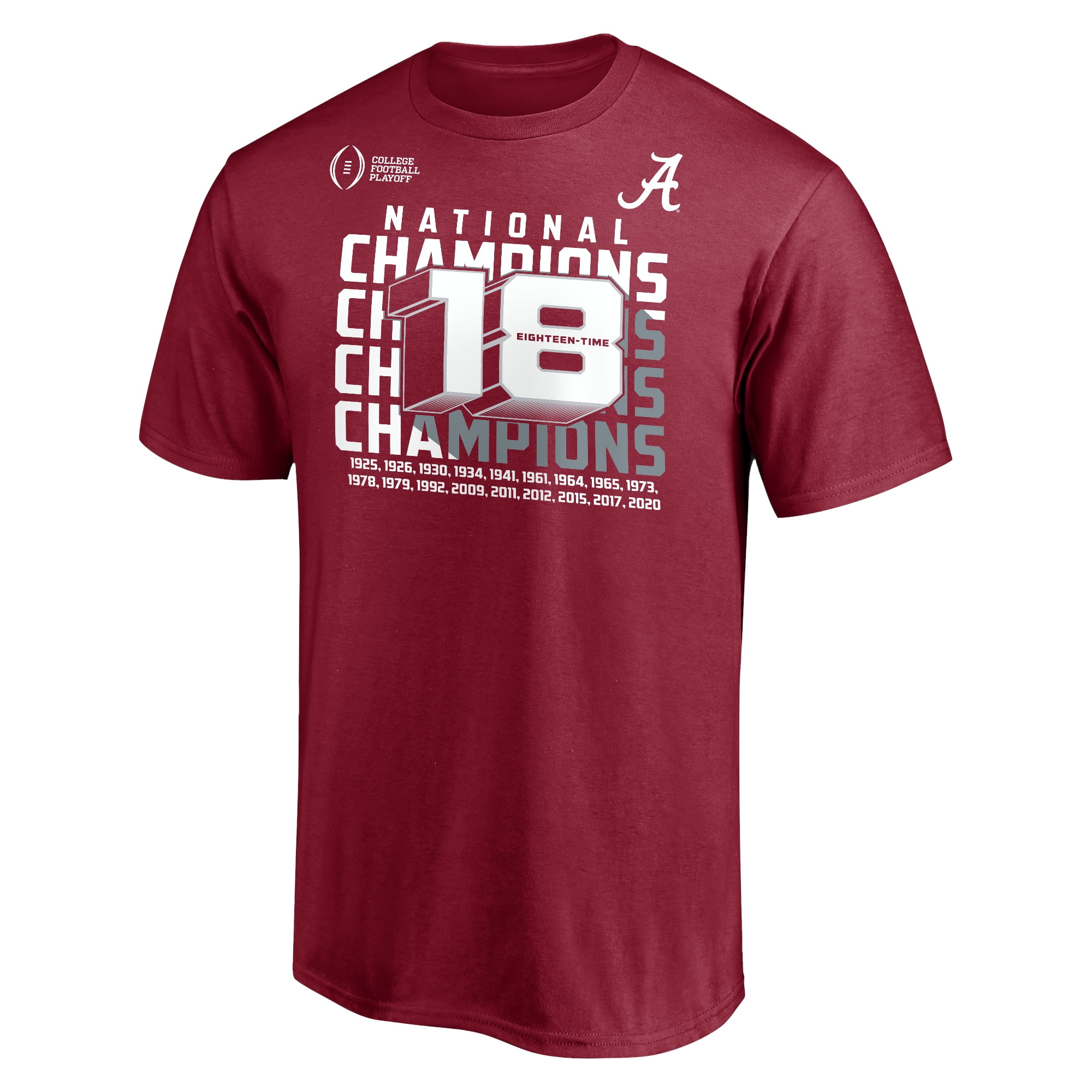 t-shirt Alabama Crimson Text National Champs CHAMPION 5 sizes Pink Tide 2015 
