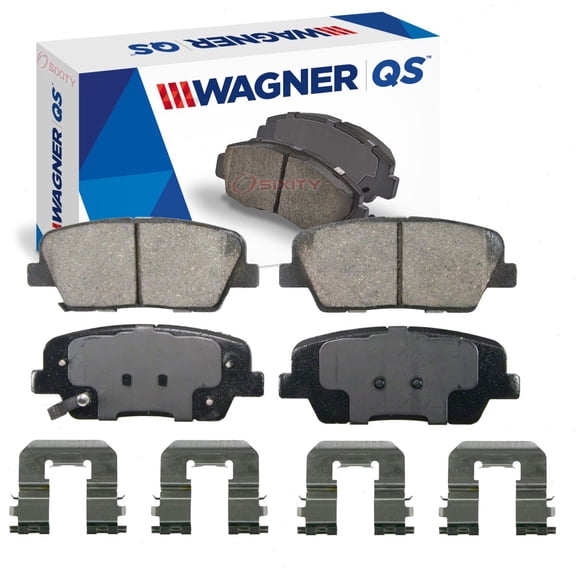 Wagner Rear QS Disc Brake Pad Set compatible with Hyundai Santa Fe 2010-2016