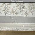thumbnail image 5 of Ambesonne Striped Place Mats Set of 4, Modern Simple Boho Leaves, Standard Size, Pale Grey Eggshell Dusk, 5 of 5