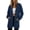 Navy, variant on Kezqiaxn Womens Sweatshirt Fashion Long Sleeve Casual Sweatshirts Zip up Hoodie with Pockets Fall Winter Clothes Blue M