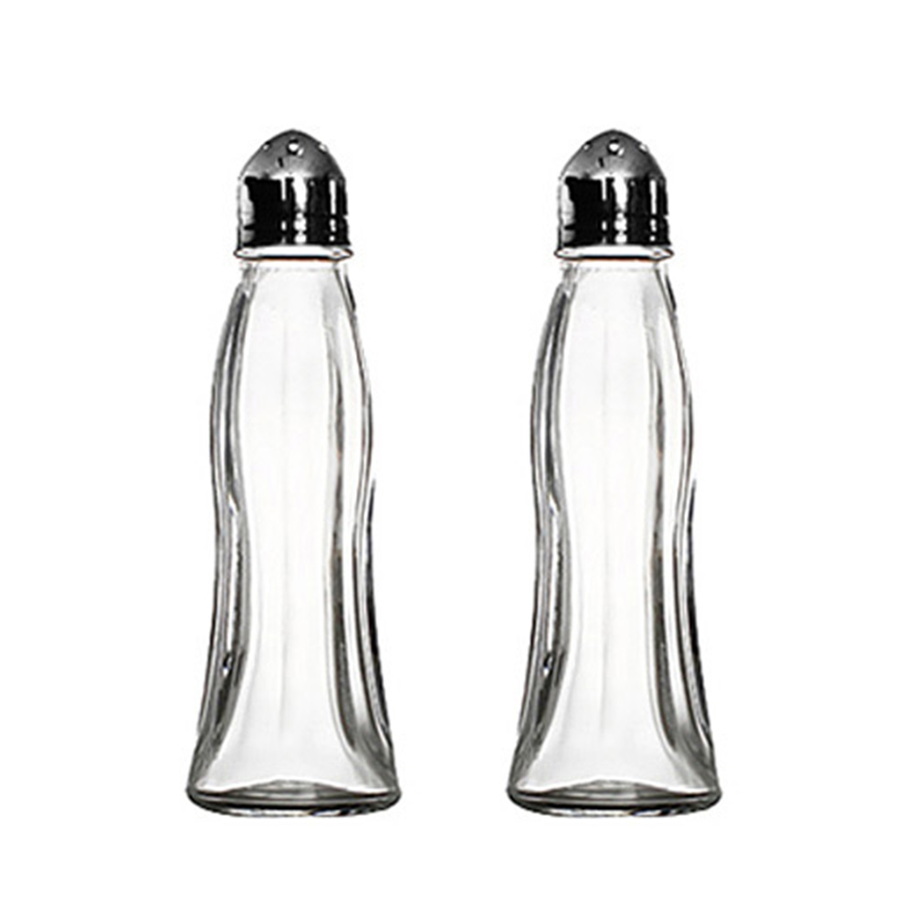 NUOLUX Shaker Salt Glass Pepper Seasoning Storage Kitchen Bottles Home