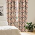 thumbnail image 2 of Ambesonne Batik Curtains, Vintage Paisley, Pair of 28"x84", Multicolor, 2 of 5