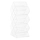 thumbnail image 1 of Clear Acrylic Lipstick Organizer with Compartments for Lipsticks, Balms & Compacts – Desktop Makeup Storage for Dressing Tables & Vanity Areas, 1 of 5