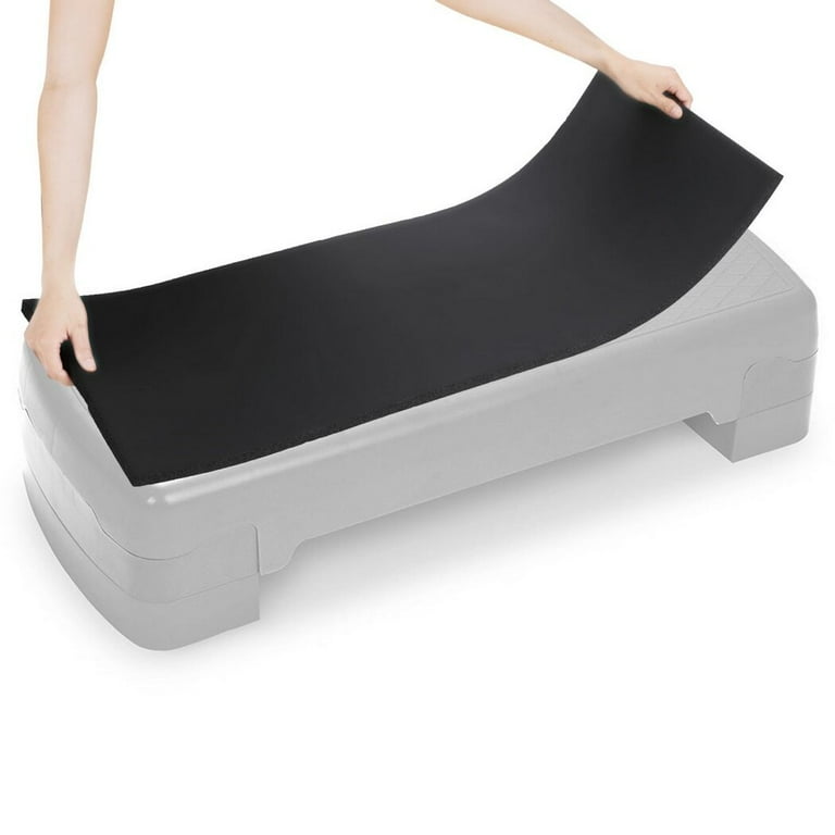 Aerobic Step Platform Thick Mat Turn Your Stepper into a Comfortable Weight Bench Non Slip Knee Mat Extra Knee Cushion Pad for Yoga Pilates Floor