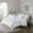 White+Silver#0, variant on Cotton Bedding Set King/Cal King Shaggy Long Fur Comforter Mini Set,Bed In A Bag