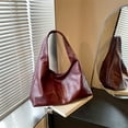 thumbnail image 3 of Bolso Hombro Elegante Retro para Axila Hobo Gran Capacidad PU Mujer, 3 of 9