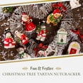 thumbnail image 2 of Spode Christmas Tree Tartan Nutcracker Ornament - Christmas Tree Decorations with Tartan Plaid, Festive Holiday Ornaments for Christmas Trees, Mantels, Home Displays - Collectible Holiday Decor, 2 of 7